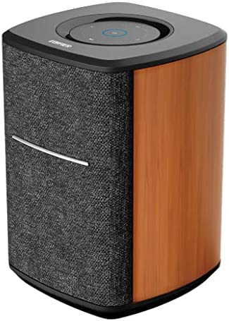 Edifier MS50A - Haut-Parleur WiFi Samrt avec Bluetooth et Fonction stéréo sans Fil Fonctionne avec Amazon Alexa, Apple AirPlay 2, Spotify, etc. Marron Fiche Technique et Prix au Maroc