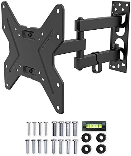 Fleximounts Support Mural TV Support TV Articulé Inclinable Pivotant pour Écrans Plat LED LCD Plasma 13-42 Pouces, Max VESA de 200x200mm, Attache-Câbles Inclus, A23 Fiche Technique et Prix au Maroc