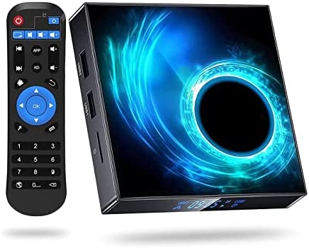 ZXNQ TV Box Quad-Core Cortex-A53 2.4G / 5G WiFi USB2.0 BT4.0 4K UHD H.265 Android Media Player,4GB+64GB Fiche Technique et Prix au Maroc