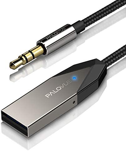PALOVUE aptX récepteur Bluetooth 5.0 avec Qualcomm CSR, kit Voiture sans Fil en Streaming de Musique, Appel Mains Libres stéréo pour Voiture/Maison 3,5 mm, Pas de Charge nécessaire, LinkFlow Fiche Technique et Prix au Maroc