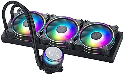 Cooler Master MasterLiquid ML360 Illusion Refroidisseur Liquide CPU, Watercooling AIO, Radiateur 360mm, 3 x Ventilateurs Halo ARGB 120mm, avec Contrôleur ARGB, Compatible AMD & Intel Fiche Technique et Prix au Maroc