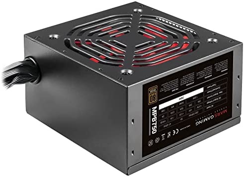 Mars Gaming MPB750, Alimentation PC 750W, 80Plus Bronze 230V Fiche Technique et Prix au Maroc