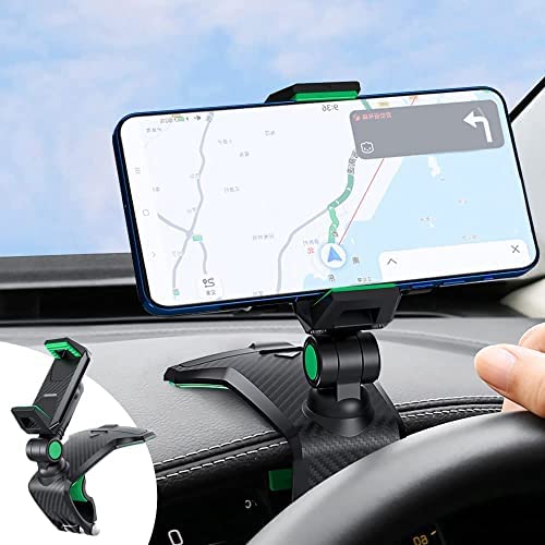 LIUKM Support de téléphone de Voiture , rétroviseur Multifonction pour Tableau de Bord de Voiture avec Pince à Ressort réglable à 360 °, adapté aux Smartphones de 4 à 7 Pouces Fiche Technique et Prix au Maroc