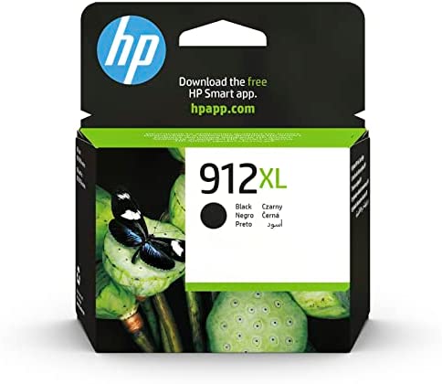 HP 912XL Cartouche d'Encre Noire grande capacité Authentique (3YL84AE) pour HP OfficeJet Pro 8010 series / 8020 series Fiche Technique et Prix au Maroc