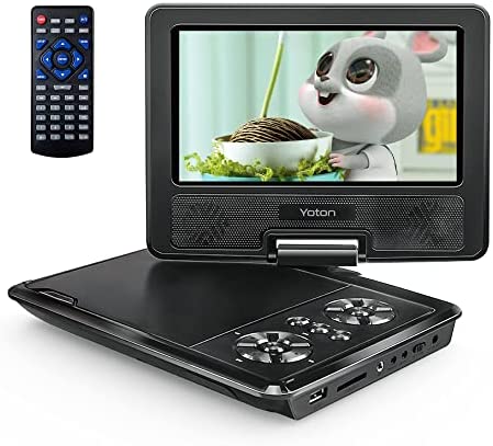 YOTON Lecteur DVD Portable de Voiture pour Enfants, avec écran pivotant HD de 7,5", Haut-Parleur stéréo, Prend en Charge 4 à 6 Heures de Lecture, Peut être connecté à TV/USB/SD [Blu-Ray Non supporté] Fiche Technique et Prix au Maroc