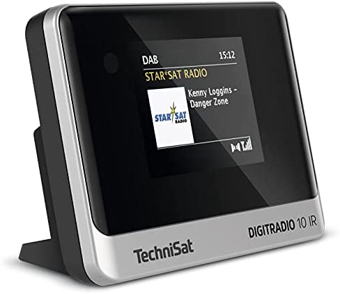 TechniSat DIGITRADIO 10 IR - Adaptateur Radio internet et DAB+ (WLAN, Ecran couleur, Bluetooth, Télécommande, Réveil, Idéal pour les chaînes Hi-Fi et stéréo) noir/argent Fiche Technique et Prix au Maroc