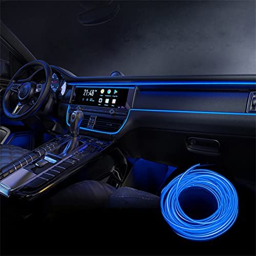 Éclairage IntéRieur De Voiture,5m Bande Lumineuse à LED de Voiture,5v Bande LED Intérieur Auto,Adaptée à toutes les lumières ambiantes de modèle de voiture(bleu) Fiche Technique et Prix au Maroc