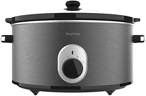 Cecotec Cocotte de Cuisson Lenta Chup Chup de 5,5 litres, cuve en céramique de Forme Ovale, Couvercle en Verre avec Joint en Silicone et Un Complet. Mecánica Fiche Technique et Prix au Maroc