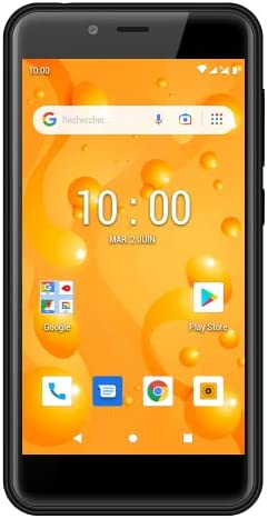 Konrow - Soft 5P - Smartphone 4G avec Écran 5'' et Mémoire de 16Go Extensible à 64Go - Téléphone Mobile Double SIM avec Caméra Arrière de 5Mp, Avant de 2MP - Android 11 Go - Noir Fiche Technique et Prix au Maroc