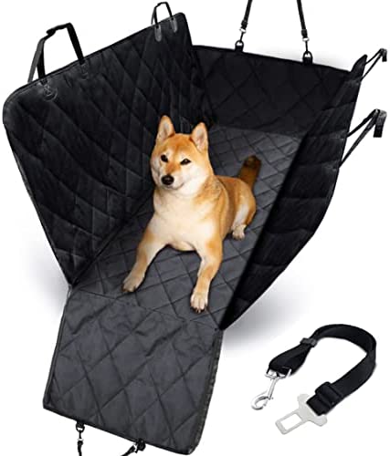 Housse de Siège Voiture pour Chiens, Protection pour Coffres et Sièges Arrières, Imperméable, Lavable, Antidérapante, Universelle, Accessoire de Transport de Chiens pour Tout Type de Voiture Fiche Technique et Prix au Maroc
