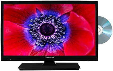 MEDION E11999 Téléviseur HD 47 cm (19 Pouces) avec Lecteur DVD (Parfait pour Le Camping Camping-Car, Le Camion et Le Jardin, Adaptateur 12V pour Voiture, récepteur Triple Tuner) Fiche Technique et Prix au Maroc