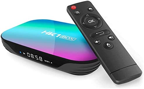 Sofobod HK1 Box TV Android 9.0, 4 Go de RAM 32 Go de ROM, S905X3 Quad Core 64 bit Cortex-A55, GPU G31™ MP2, 2,4 G/5 G dual WiFi BT4.0 H.265 Décodage LAN 1000 RJ-45, HD 8K Smart TV Box Fiche Technique et Prix au Maroc