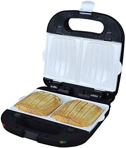 Syntrox Germany SM-1500 W Machine à croque-monsieur avec plaques de cuisson recouvertes de céramique Fiche Technique et Prix au Maroc