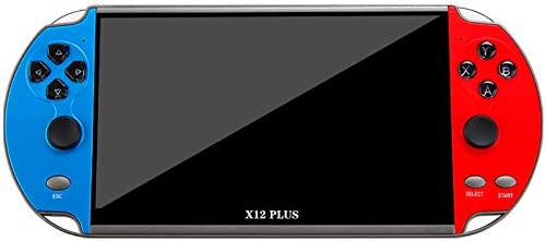 GoolRC Console de jeux vidéo X12 Plus 7 pouces Construite en 1000 jeux 16 Go Contrôleur de jeux double Joystick de Mano Spupport Sortie AV Carte TF Musique E-Book Fiche Technique et Prix au Maroc