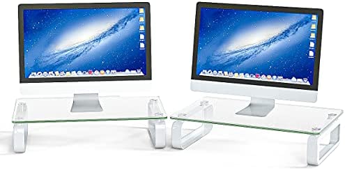 Deux Support de Moniteur d'ordinateur Portable écran de télévision Riser HD02T-201P Fiche Technique et Prix au Maroc