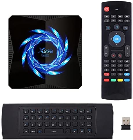 Android 10.0 TV Box, X96Q Max 2022 amélioré avec Mini Clavier sans Fil Allwinner H616 4GB 64GB 2.4G / 5.8GDual WiFi Bluetooth 5.0 4K 6K Media Player Android TV Box X96 Set Top Box Fiche Technique et Prix au Maroc