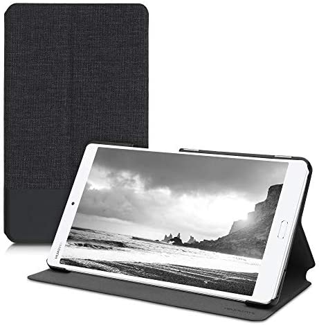kwmobile Coque Compatible avec Huawei MediaPad M3 8.4 - Coque Housse protectrice pour téléphone en Silicone Anthracite-Noir Fiche Technique et Prix au Maroc