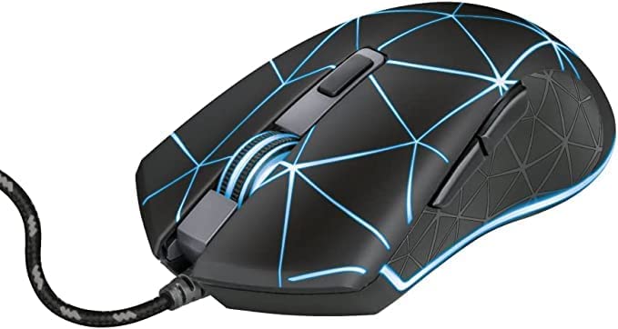 Trust Gaming GXT 133 Locx Souris gamer de jeu, 800 - 4000 dpi, Led Lumineuse - Noir Fiche Technique et Prix au Maroc