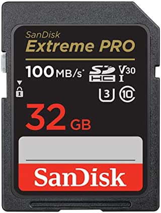 SanDisk 32 Go Extreme PRO carte SDHC + RescuePRO Deluxe, jusqu'à 100 Mo/s, UHS-I, Classe 10, U3, V30 Fiche Technique et Prix au Maroc