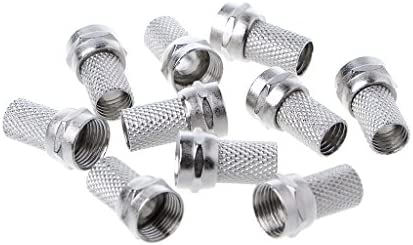 PENG 10 Pcs 75-5 F Connecteur à vis pour RG6 Satellite TV Antenne Coax Cable Twist-on Fiche Technique et Prix au Maroc
