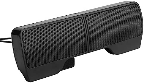 Barre de Son, Mini Enceintes soundbar Portable USB avec Prise de 3,5 mm Enceintes Audio de Bureau pour Ordinateur Portable, PC, TV, Smartphone. Fiche Technique et Prix au Maroc