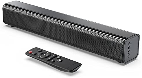 Barre de son dyplay 60 W pour appareils TV, Bluetooth 5.0, mode 4 égaliseurs de 16 pouces avec 6 accessoires, entrée auxiliaire 3,5 mm / optique / HDMI ARC/USB/TF lecture tactile/télécommande contrôle Fiche Technique et Prix au Maroc