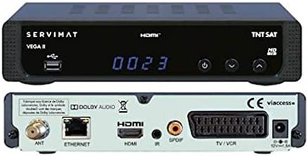 Servimat Récepteur TNTSAT HD VEGA2 Noir Fiche Technique et Prix au Maroc