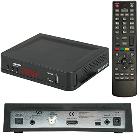 Digihome TNTSAT Récepteur Satellite Full HD 1080p TNT Récepteur Sat + Télécommande + Câble HDMI / DVB-T2 / Dolby (HDMI, USB) - - Il n'y a Pas de Carte ! Fiche Technique et Prix au Maroc