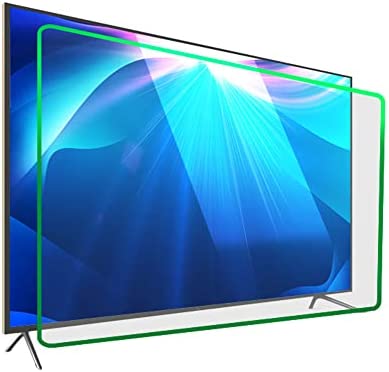 XRRX Protecteur D'écran TV 32-75Inch, Film De Protection Oculaire Anti-lumière Bleue/Anti-reflet/Filtre TV Anti-Rayures, Filtre Bloquant Les UV Et La Lumière Bleue De 380 à 495nm / 65in 1429x804mm Fiche Technique et Prix au Maroc