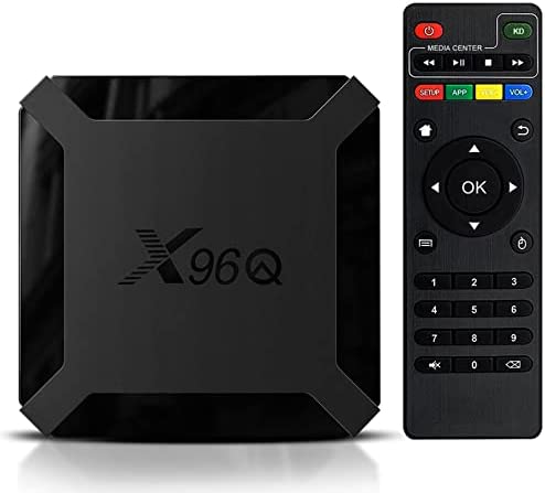 Retoo X96Q HD 4K Android 8.1 Smart TV Box avec HDMI 2.0, WiFi, LAN, 16 Go et télécommande, Ultra HD Streaming Media Player 1080p, Chromecast, Netflix, Google Play, Youtube, Disney +, Noir Fiche Technique et Prix au Maroc