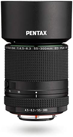 HD PENTAX-DA 55-300mmF4.5-6.3ED PLM WR RE Télézoom Autofocus ultra rapide et silencieux Construction tous-temps Distance de mise au point minimale de 0,95 mètres Compact et ultra-léger Fiche Technique et Prix au Maroc