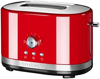 Grille pain KITCHENAID 2 fentes - 1200W Rétro Rouge Empire 5KMT2116EER Fiche Technique et Prix au Maroc