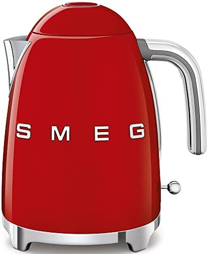 Smeg KLF03RDEU - Bouilloire électrique - 1.7L - 2400W - Rouge Fiche Technique et Prix au Maroc