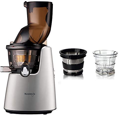 Pack promo Kuvings D9900 Gris Métallisé + Kit à smoothies et sorbets - Extracteur De Jus Vertical Fiche Technique et Prix au Maroc