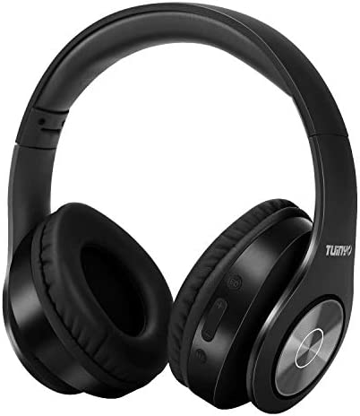 TUINYO Casque Bluetooth sans Fil, Casque sans Fil stéréo, Temps de Lecture 35H, Basses Graves, Cache-Oreilles protéiques à mémoire Douce, Mode de câble de Microphone intégré PC/Mobile/TV-Noir Fiche Technique et Prix au Maroc