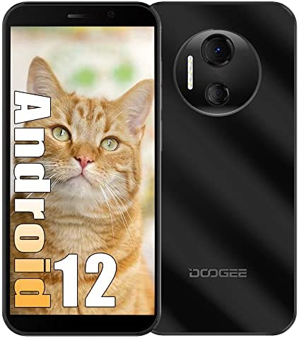 DOOGEE X97 Pro Dual 4G Android 12 Smartphone Débloqué,Écran 6,0 Pouces HD+ Waterdrop,Caméras 12MP + 5MP, 4200mAh Batterie, 4 Go + 64 Go Quad-Core Téléphone Portable Pas Cher,Face ID Noir Fiche Technique et Prix au Maroc