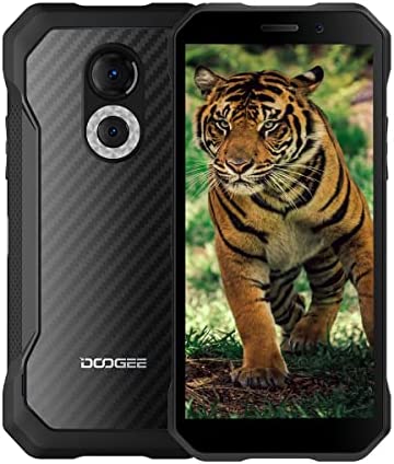 DOOGEE S61 Telephone Portable Incassable 4G, 20MP Caméra de Vision Nocturne Infrarouge Android 12 Smartphone Débloqué, 6Go+64Go, Batterie 5180mAh, 20MP+8MP, 6.0" Smartphone Etanche, GPS/NFC/OTG, Noir Fiche Technique et Prix au Maroc