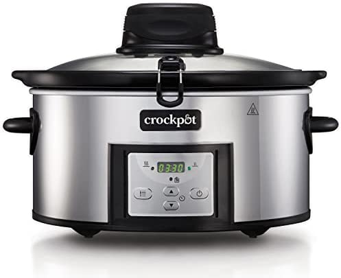 Crockpot CSC012X Mijoteuse Electrique Programmable, 5,7L (5-6 personnes), Mélangeur Automatique, Inox Fiche Technique et Prix au Maroc