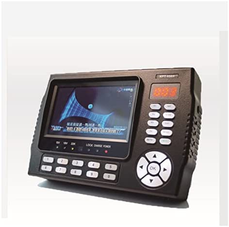 Finder de compteur de signaux satellites numériques KPT-958H 4.3 Pouce TV DVB-S / S2 Récepteur SAT Finder Portable multifonctionnel HD Moniteur Satellite Finder Mpge4 Fiche Technique et Prix au Maroc