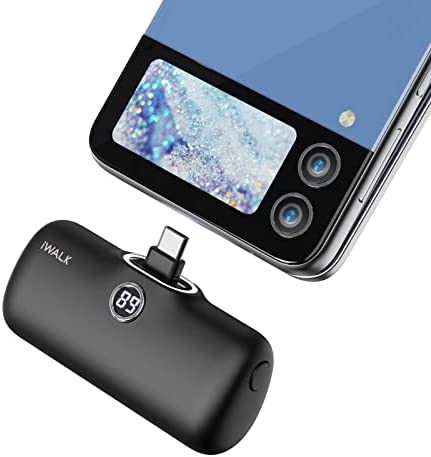 iWALK LinkPod Batterie Externe USB-C, PD [2022 Améliorée] Chargeur Externe Rapide avec Affichage LED Compatible avec Samsung S22, S20, S10, Note 20/10, LG, Téléphones Android (Pas pour iPhone) Fiche Technique et Prix au Maroc