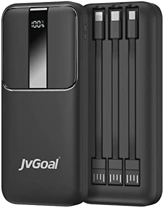 JvGoal USB C Power Bank, 10000mAh PD Chargeur Portable 18W PD et Charge Rapide 3.0 Batterie Externe pour Téléphone Portable Compatible avec iPhone, Samsung Galaxy, Nintendo Switch, Tablettes Fiche Technique et Prix au Maroc