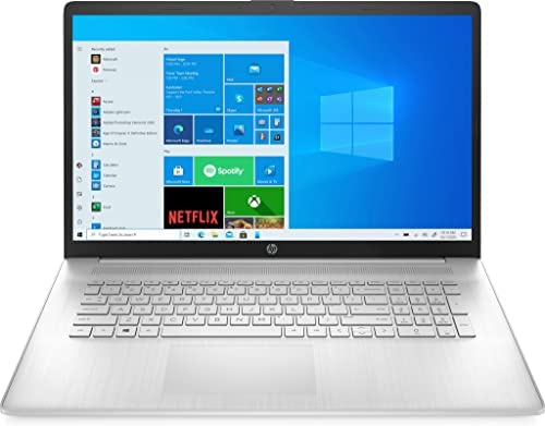 HP 17-cp0247nf 17.3" 1600 x 900 Pixels AMD Ryzen 3 8 GB 512 GB SSD Windows 10 Home Fiche Technique et Prix au Maroc