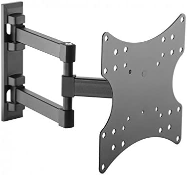 RICOO S7722 Support Murale TV Orientable Inclinable Universel 23-42" (58-107cm) Fixation Mural Télévision LED/LCD/Incurvée VESA 200x200 Noir Fiche Technique et Prix au Maroc