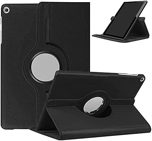 KATUMO Housse pour Samsung Galaxy Tab A 10.1 2019 (SM-T510/T515) Ultra Mince Coque de Protection avec 360 Rotatif Support Fonction Cuir Étui Tab A 10,1" 2019 Cover, Noir Fiche Technique et Prix au Maroc
