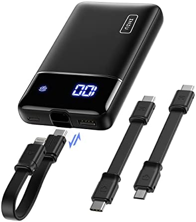 INIU Batterie Externe, Power Bank 10000mAh (USB C Input & Output) 15W Fast Charging Batterie Portable Charge, Compatible avec iPhone 14 13 12 11 X 8 Pro Max, Samsung Galaxy, Xiaomi, Huawei, iPad etc. Fiche Technique et Prix au Maroc