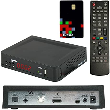 DIGIHOME TNTSAT Récepteur Satellite Full HD 1080p TNT Récepteur Sat + Télécommande + Câble HDMI/DVB-T2/Dolby (HDMI, USB) - - Il y a Une Carte ! Fiche Technique et Prix au Maroc