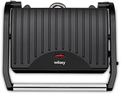 Machine à Panini PNI20 Wëasy, Fonction Panini et Grill, Revêtement Antiadhésif, Arrêt Automatique, Compatible Lave-vaisselle, 700W Fiche Technique et Prix au Maroc
