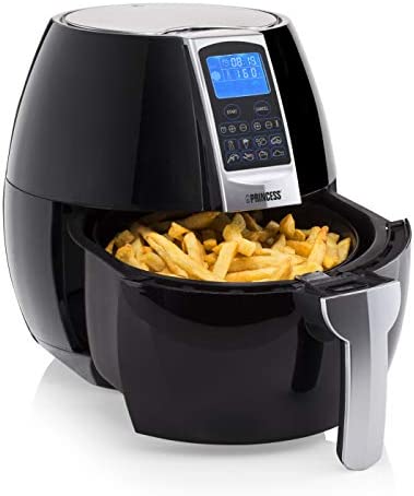 Friteuse sans huile Princess Aerofryer - Livre de recettes numérique à télécharger - 3,2 L - 800 g de frites Fiche Technique et Prix au Maroc