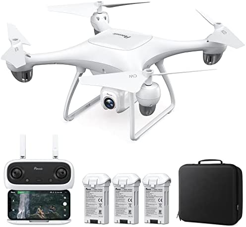 Potensic Dreamer Mini GPS Drone Caméra 4K pour Débutant Professionnel, 3 Batteries 30 mins d'Autonomie, 5G WiFi FPV Transmission, Moins de 250g, Suivez-Moi, Vol Circulaire, avec Sac de Transport Fiche Technique et Prix au Maroc