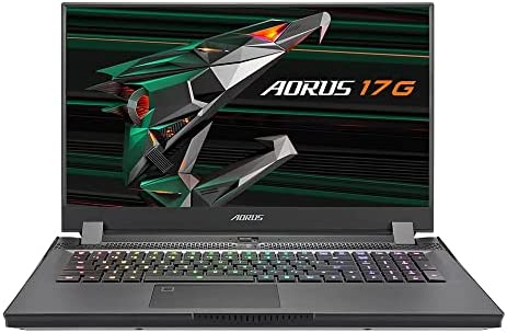 GIGABYTE Ordinateur Portable 15.6" Gaming en AZERTY Clavier Français avec RTX3070 Max-Q 8G - AORUS 17G XD-73FR345SH Noir Fiche Technique et Prix au Maroc